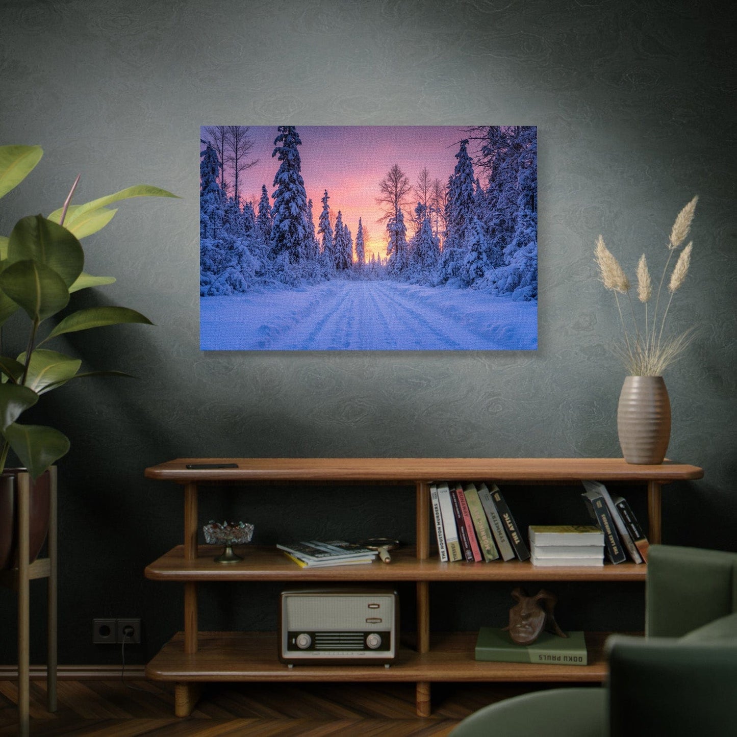 Mystic Polar Dawn Canvas