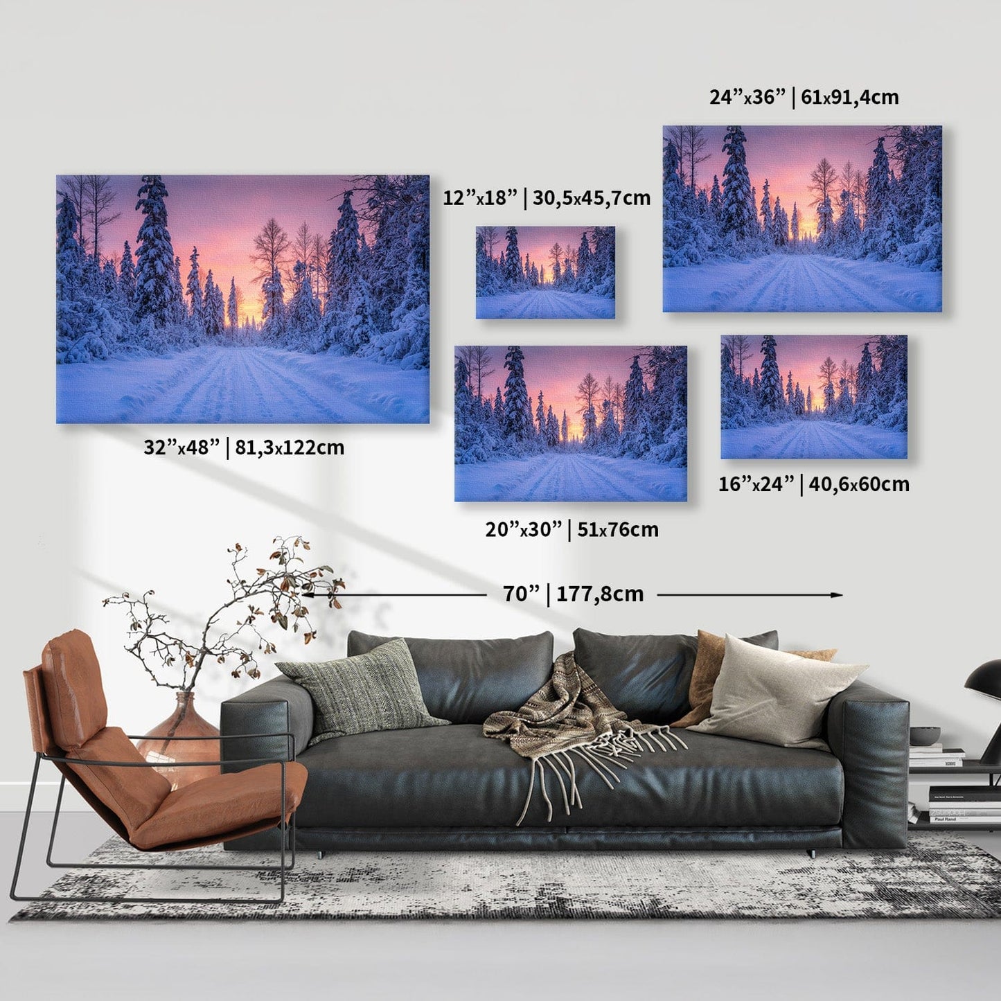 Mystic Polar Dawn Canvas