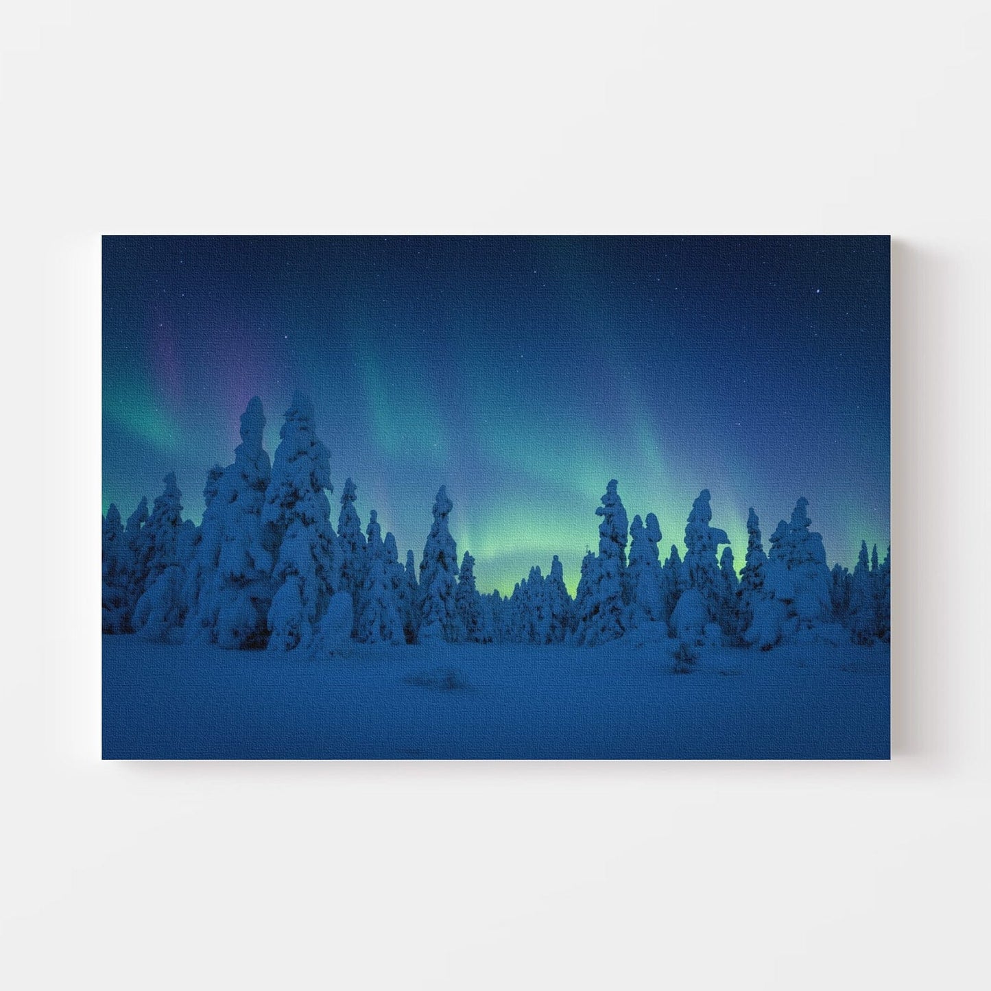 Celestial Arctic Night Canvas