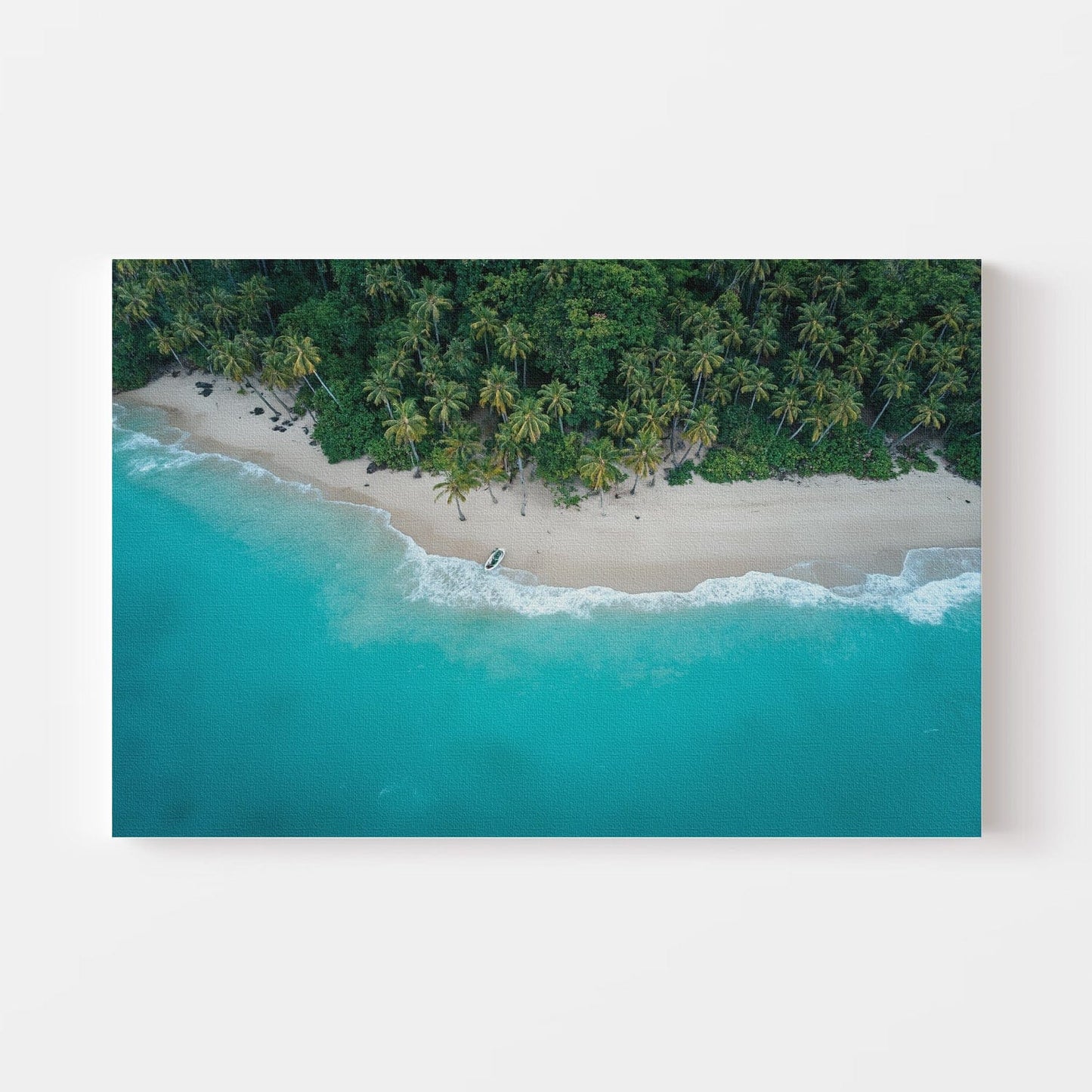 Aerial Tropical Haven Canvas