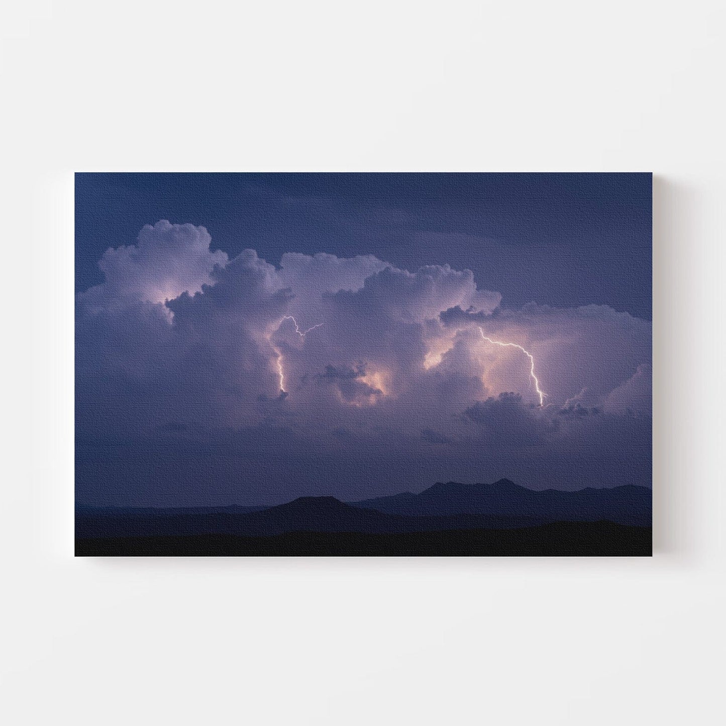 Thundercloud Mountain Strike Canvas