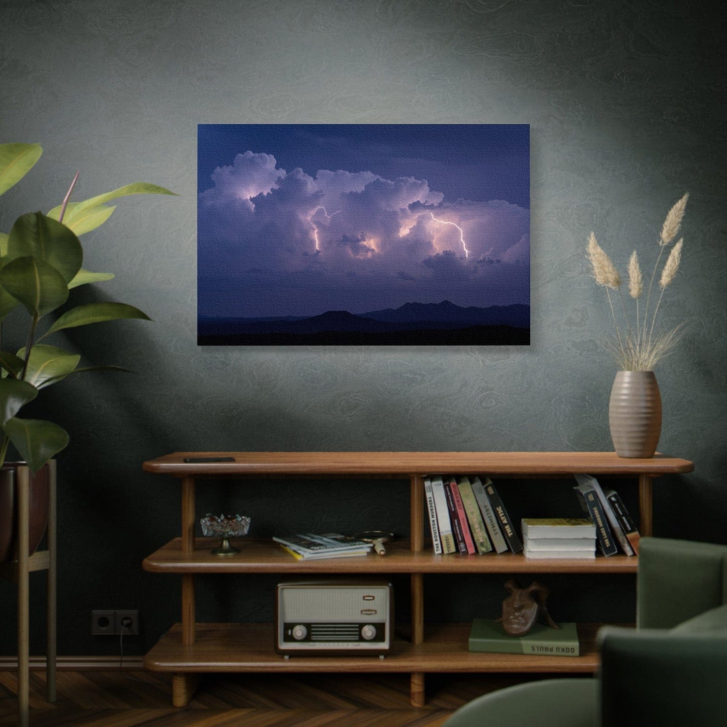 Thundercloud Mountain Strike Canvas