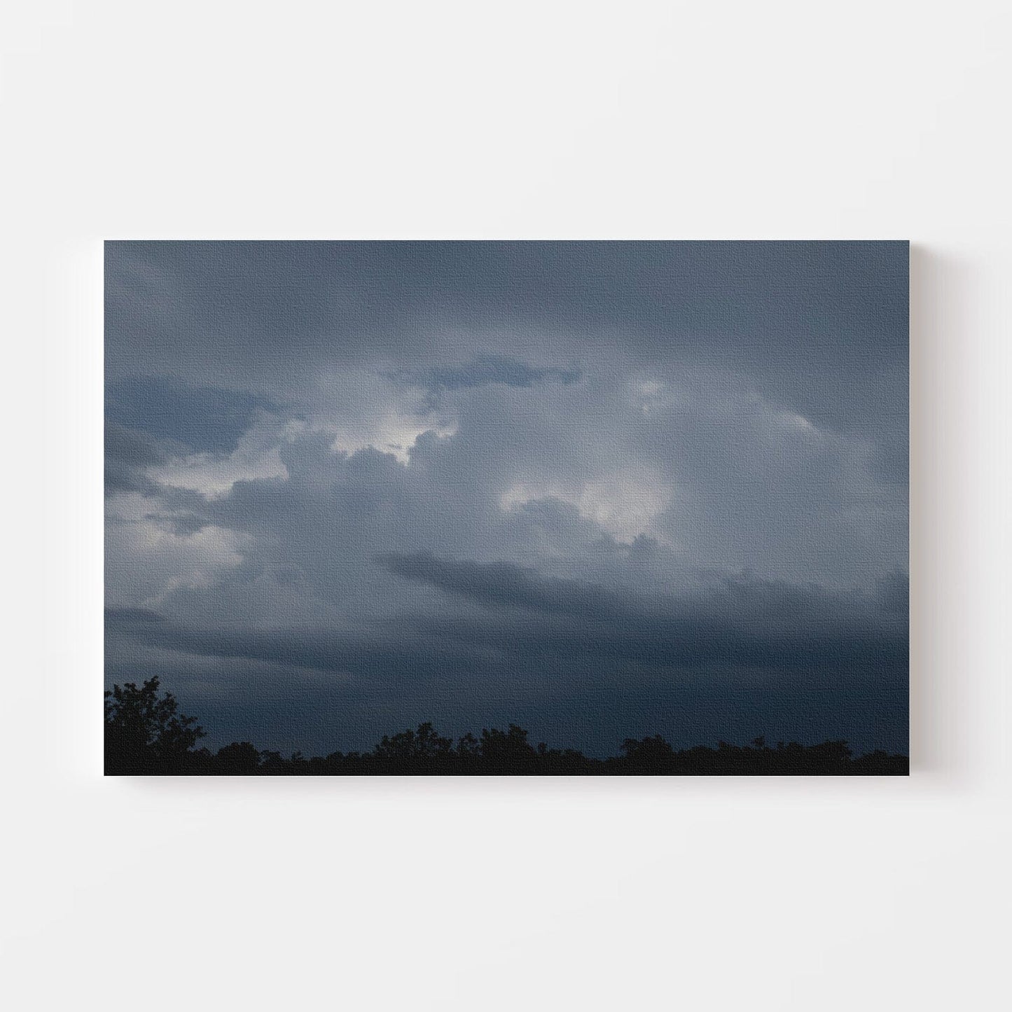 Brooding Cumulus Sky Canvas