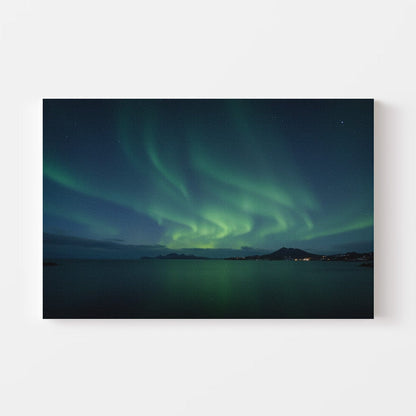 Ethereal Northern Lights Canvas