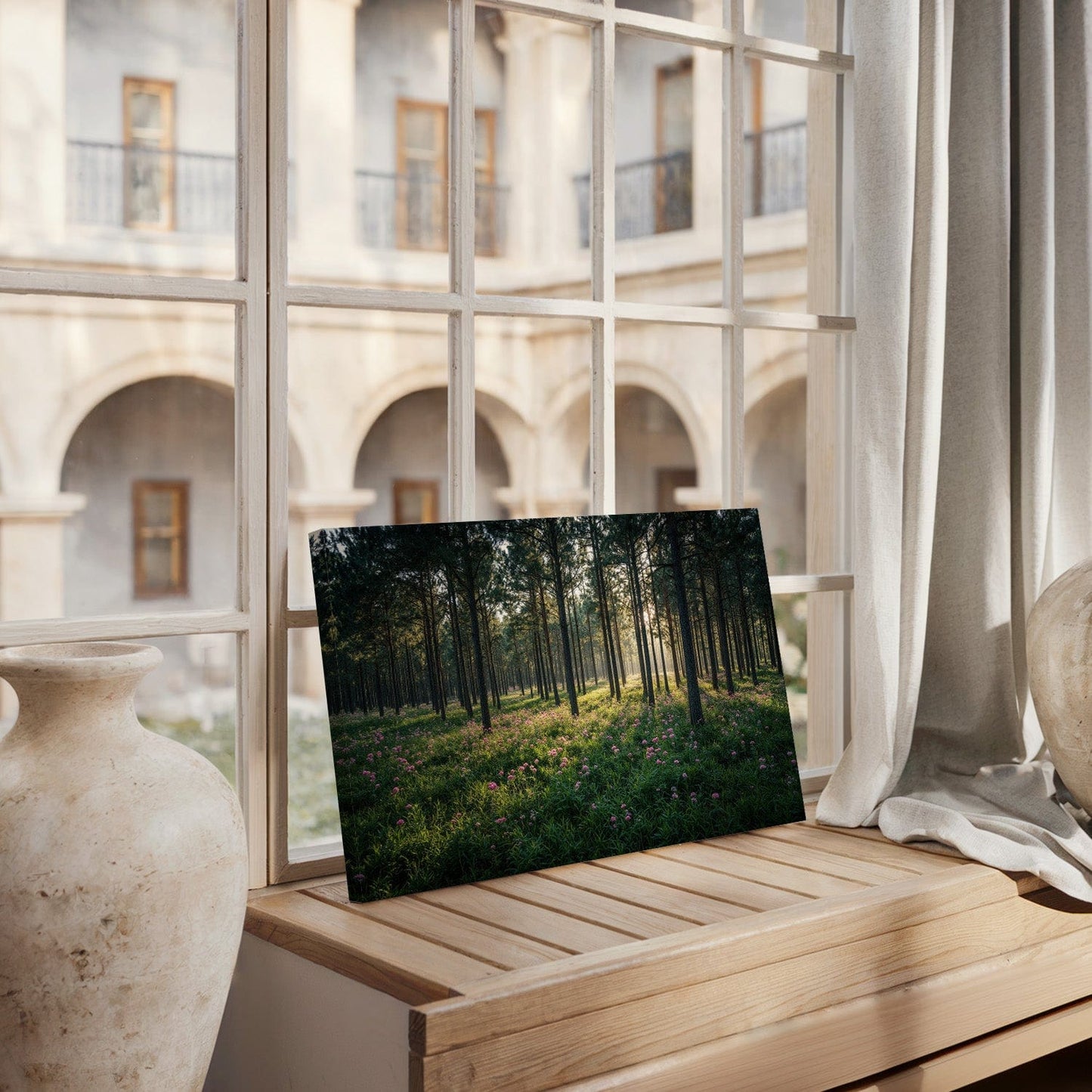Wild Floral Forest Canvas