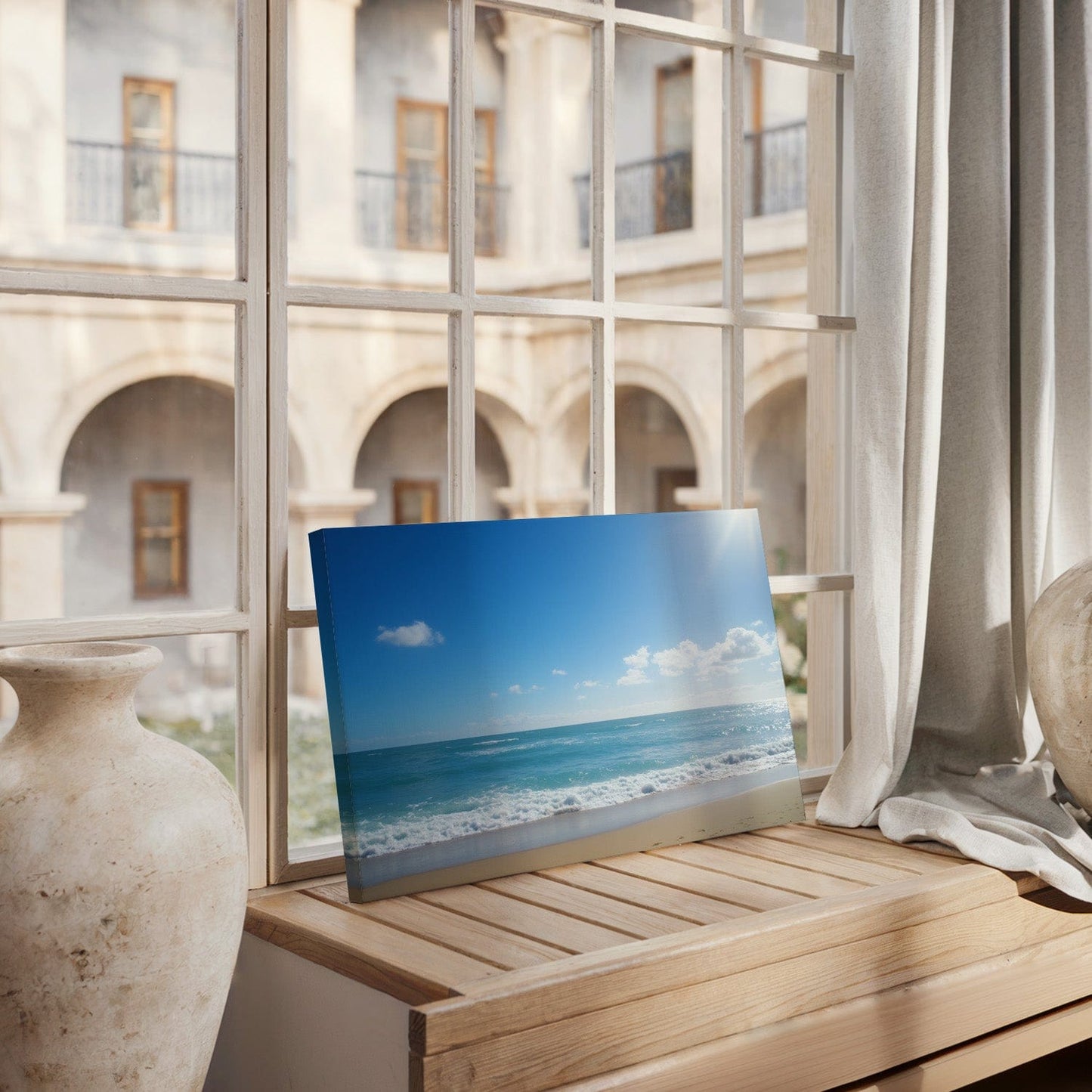 Azure Paradise Shore Canvas