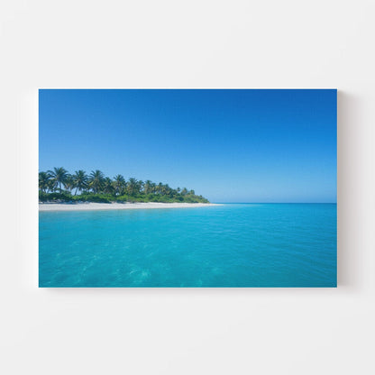 Turquoise Island Dream Canvas