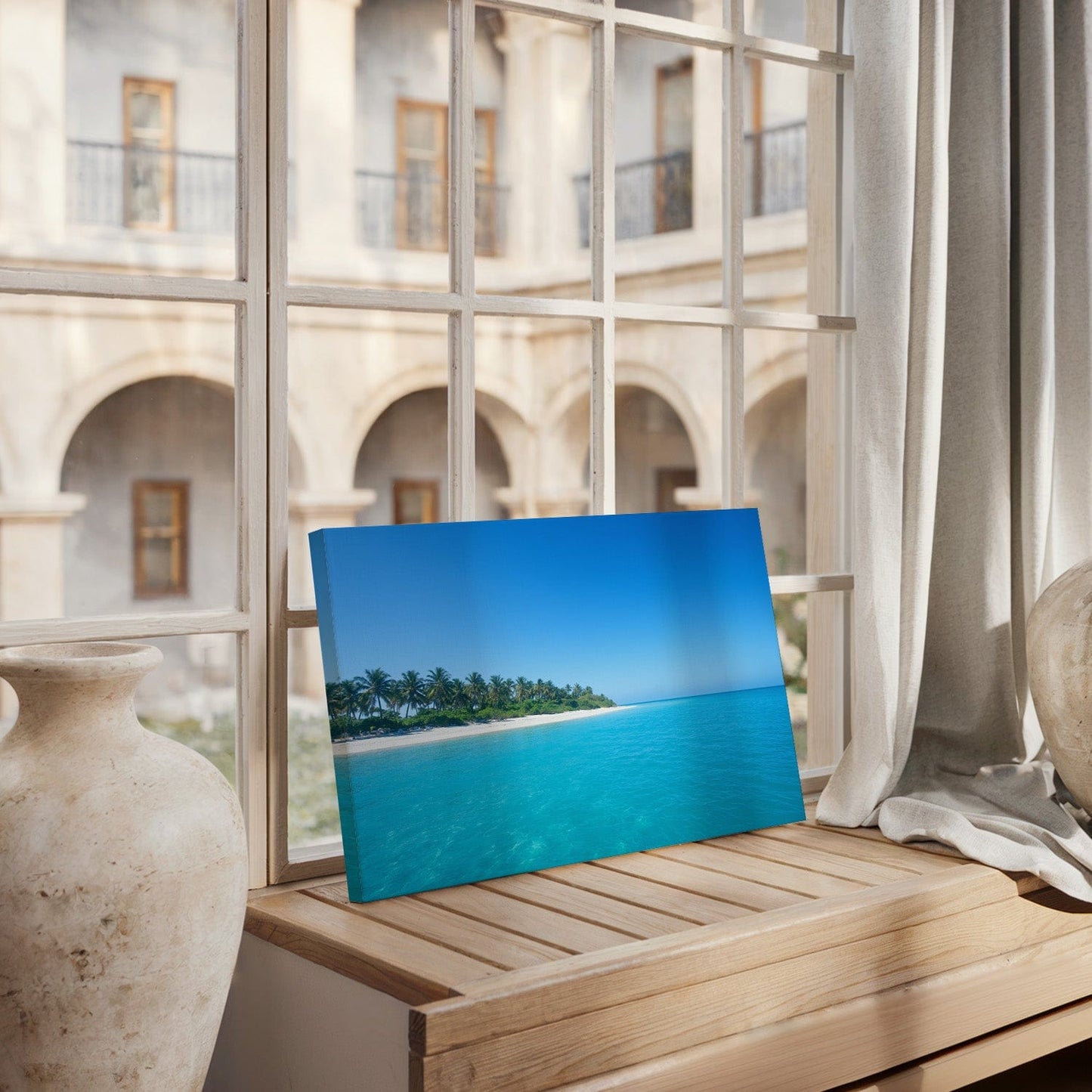 Turquoise Island Dream Canvas