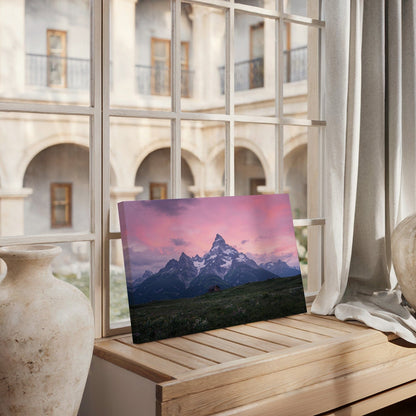 Alpine Twilight Refuge Canvas
