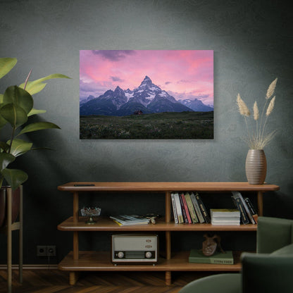 Alpine Twilight Refuge Canvas