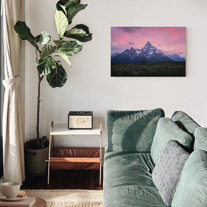 Alpine Twilight Refuge Canvas