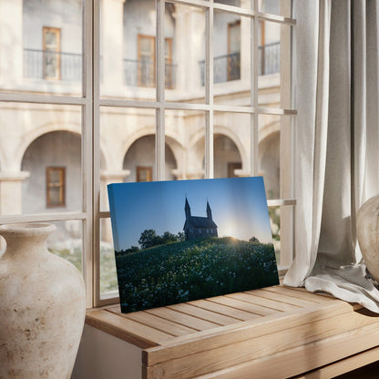 Hilltop Chapel Serenity Canvas