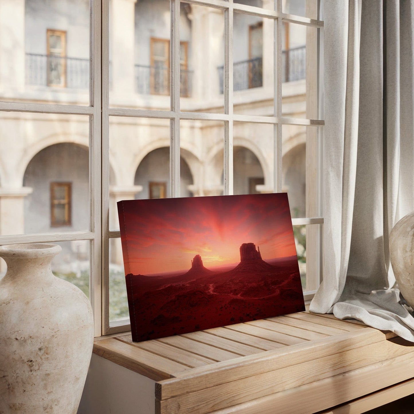 Monument Valley Dusk Canvas