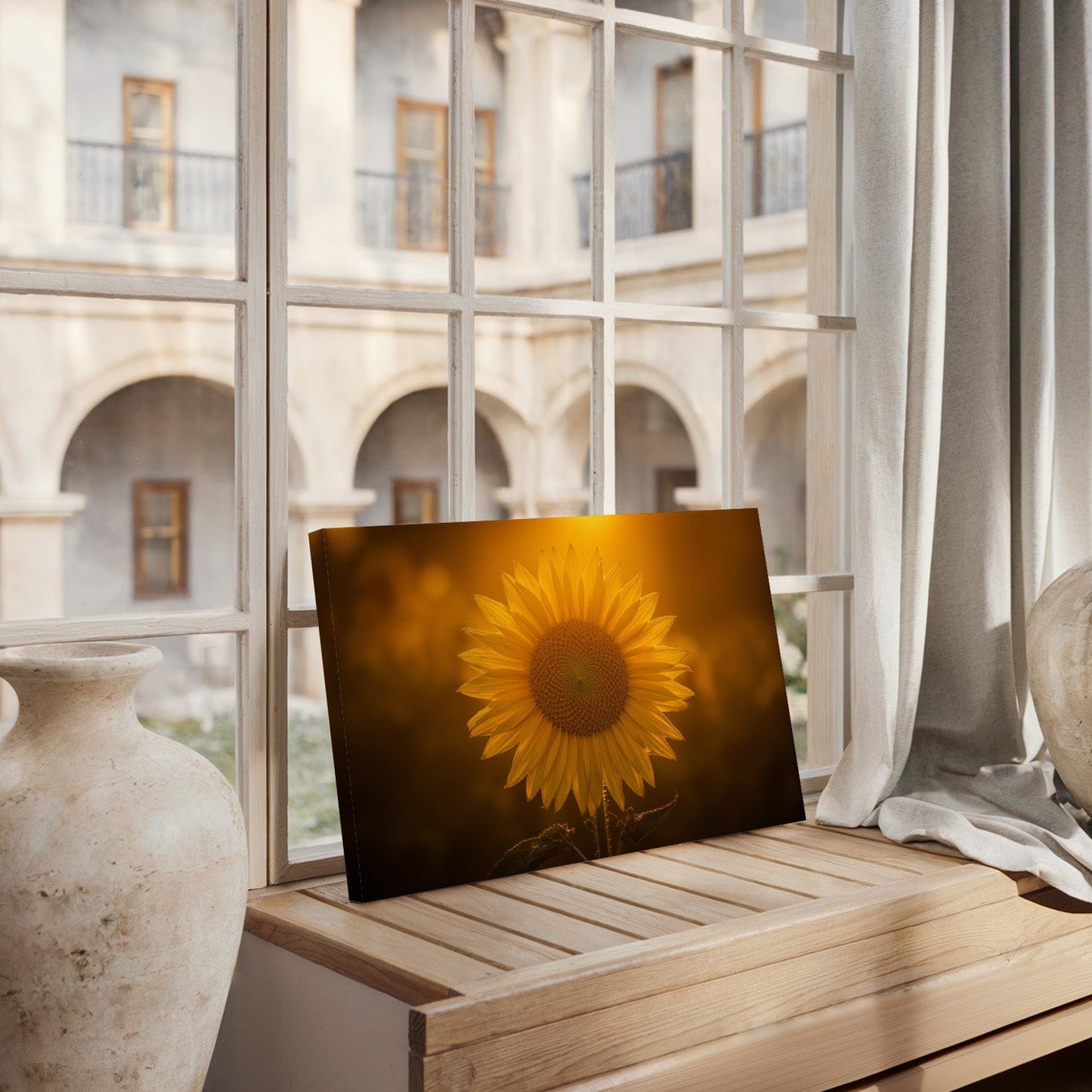 Radiant Sunflower Glory Canvas