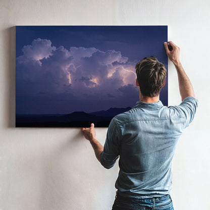 Thundercloud Mountain Strike Canvas