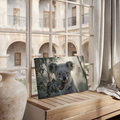 Mother Baby Koala Canvas