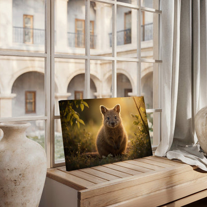 Sunlit Quokka Joy Canvas