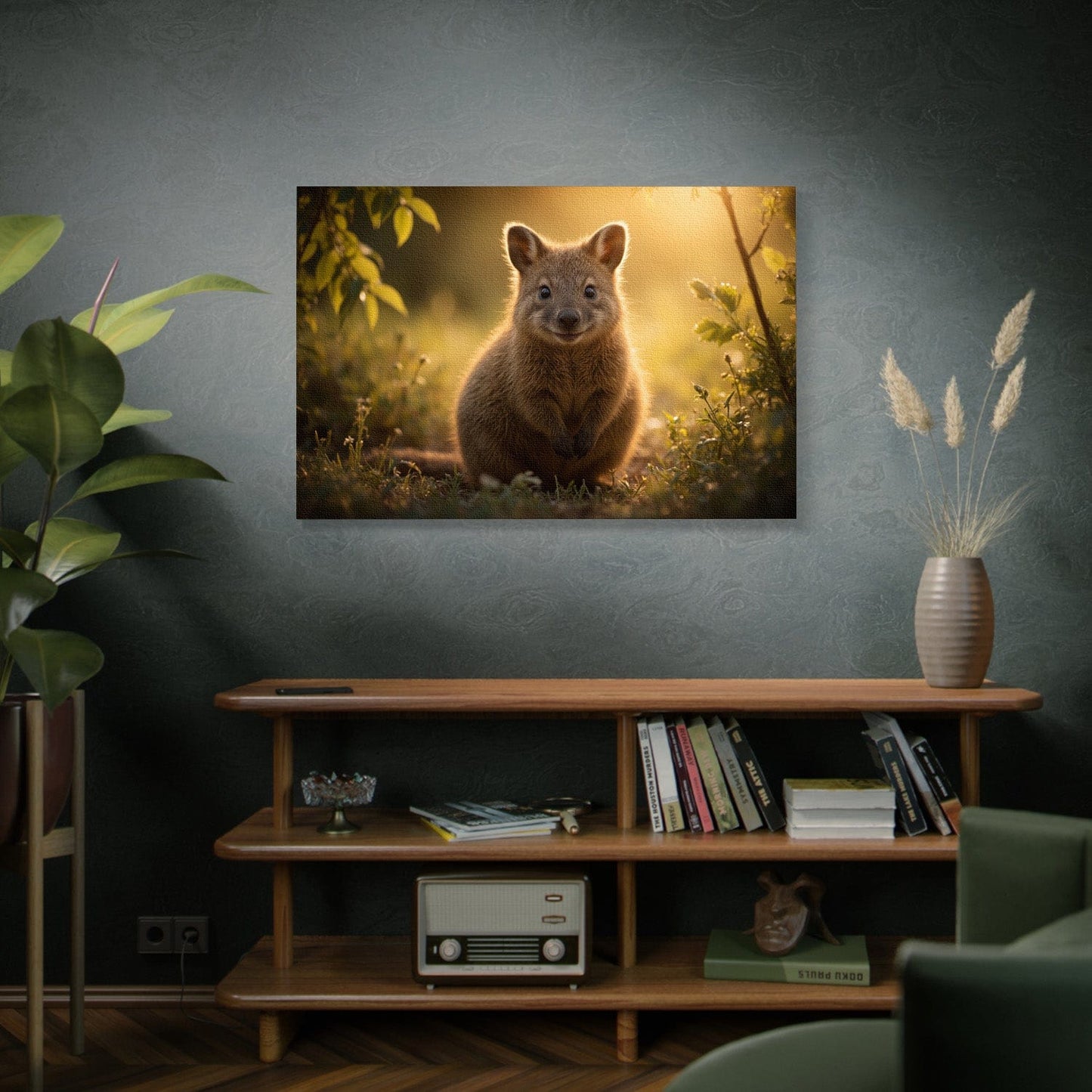 Sunlit Quokka Joy Canvas